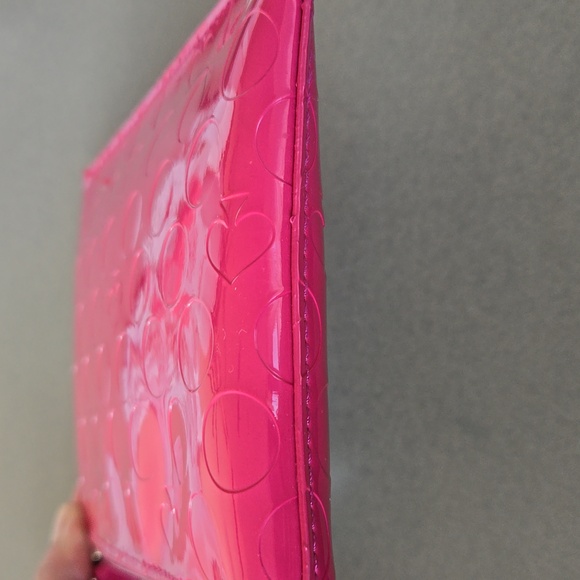 Never used KATE SPADE ♠️  Pouch bag Pink zipper top mini Pouch bag - Picture 9 of 12